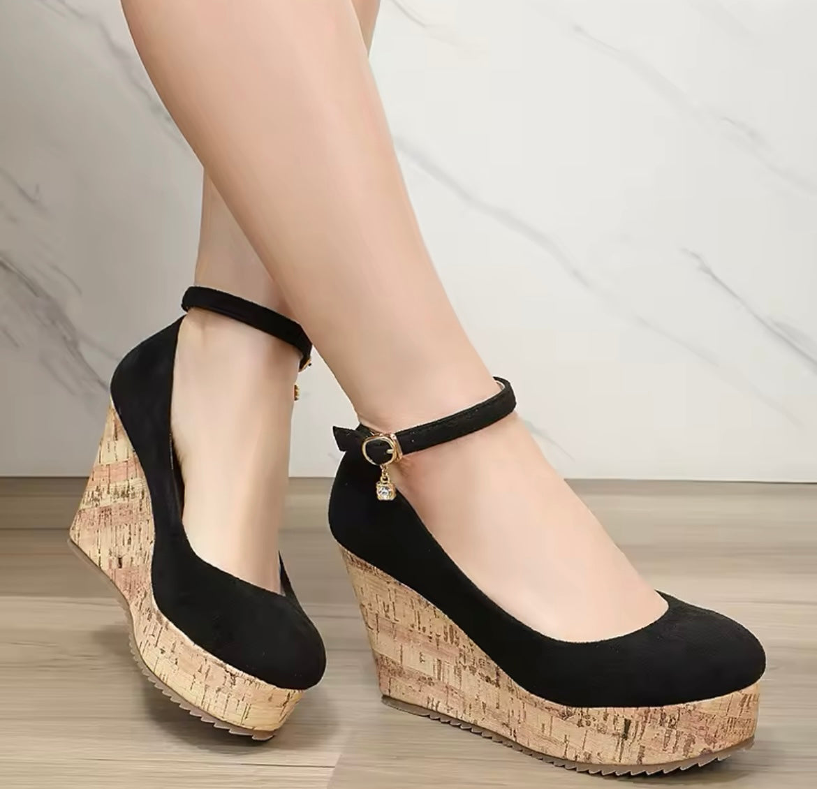 Lyla Wedge Heels – Petite Little Feet