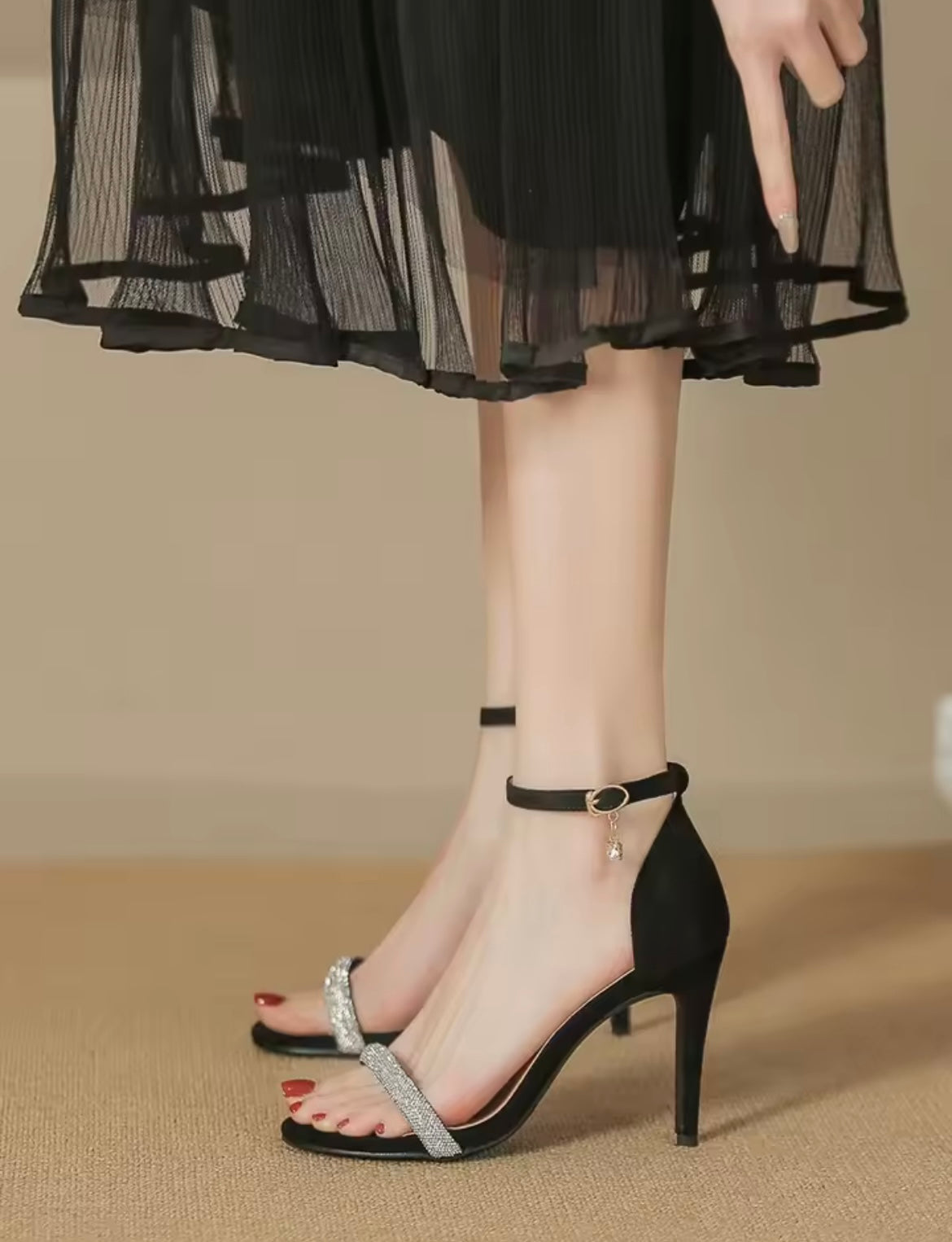Helen Crystal Heels