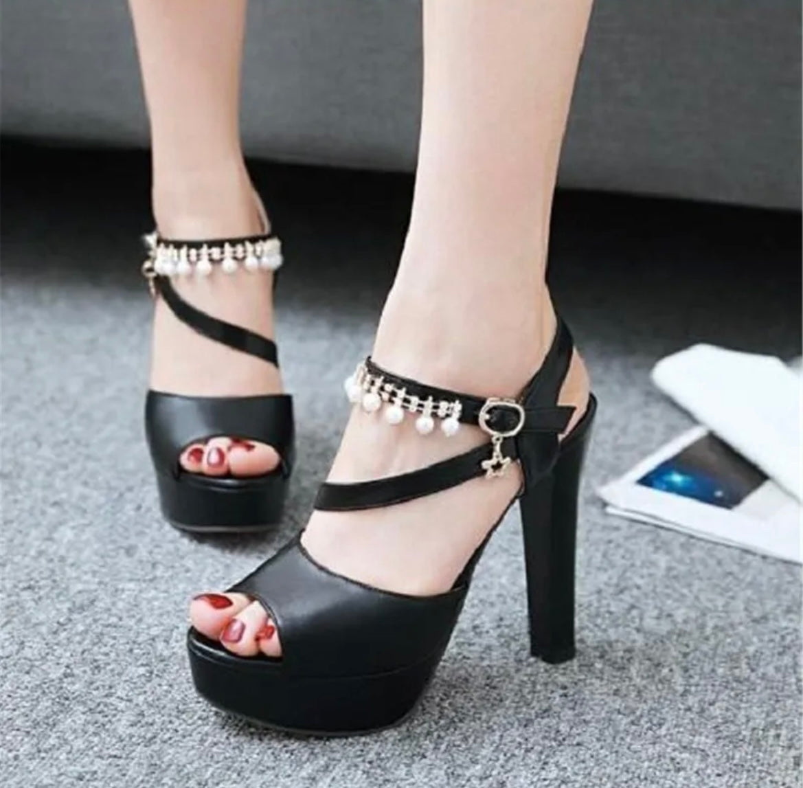 Tiffany Pearl Heel