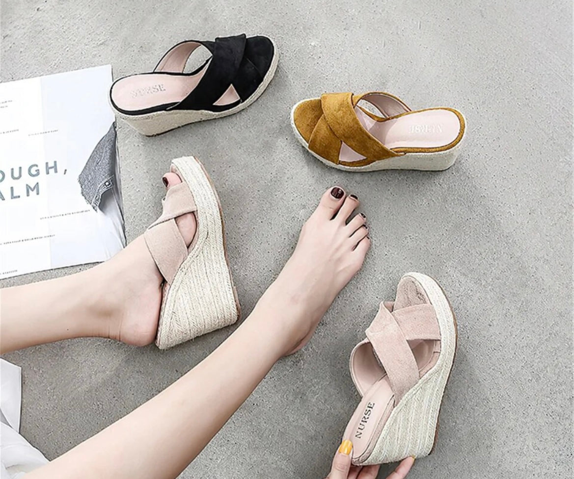 Sasha Wedge Sandals – Petite Little Feet