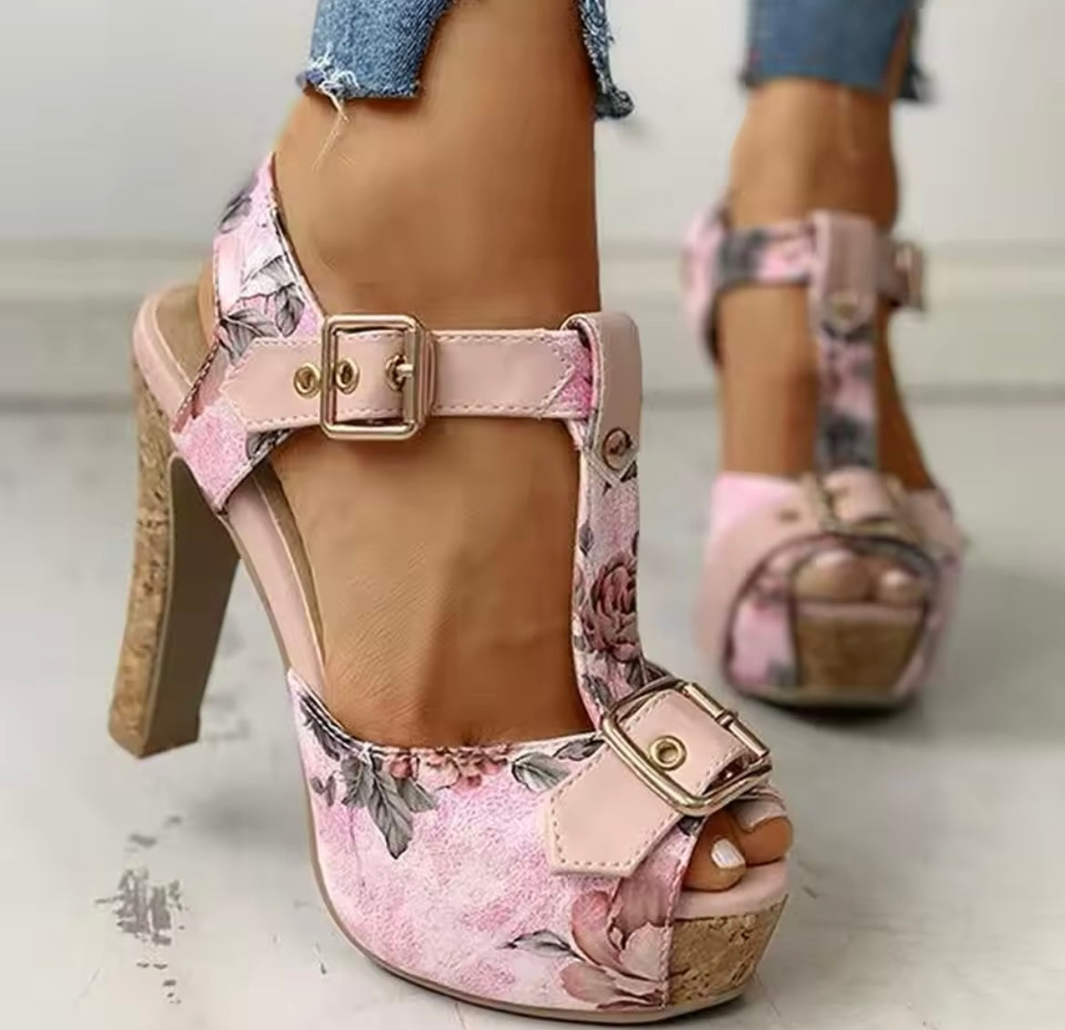 Olivia Floral Shoes
