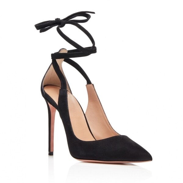 Cora Tie Strap Heel
