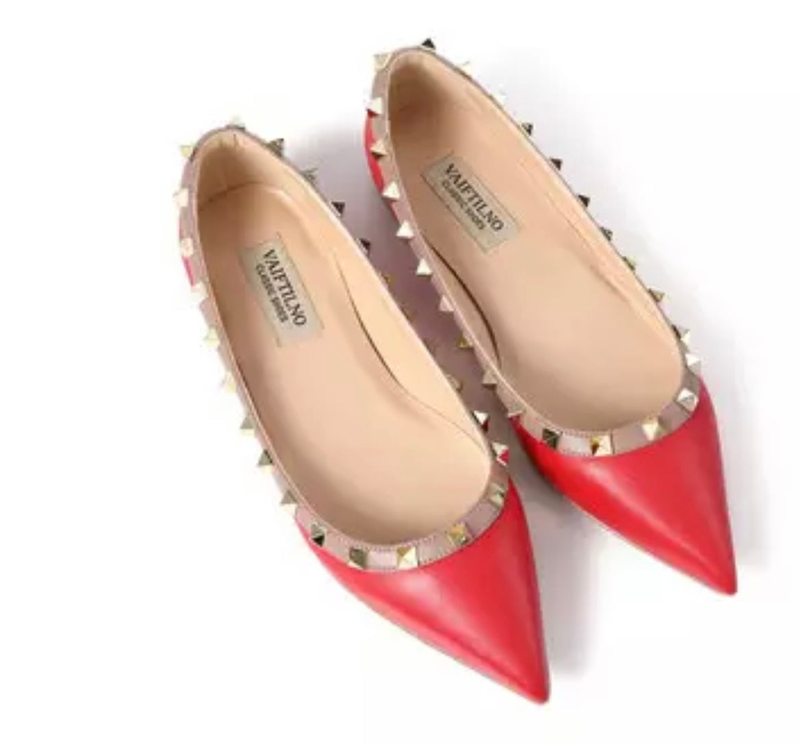 Rachel Stud Flats