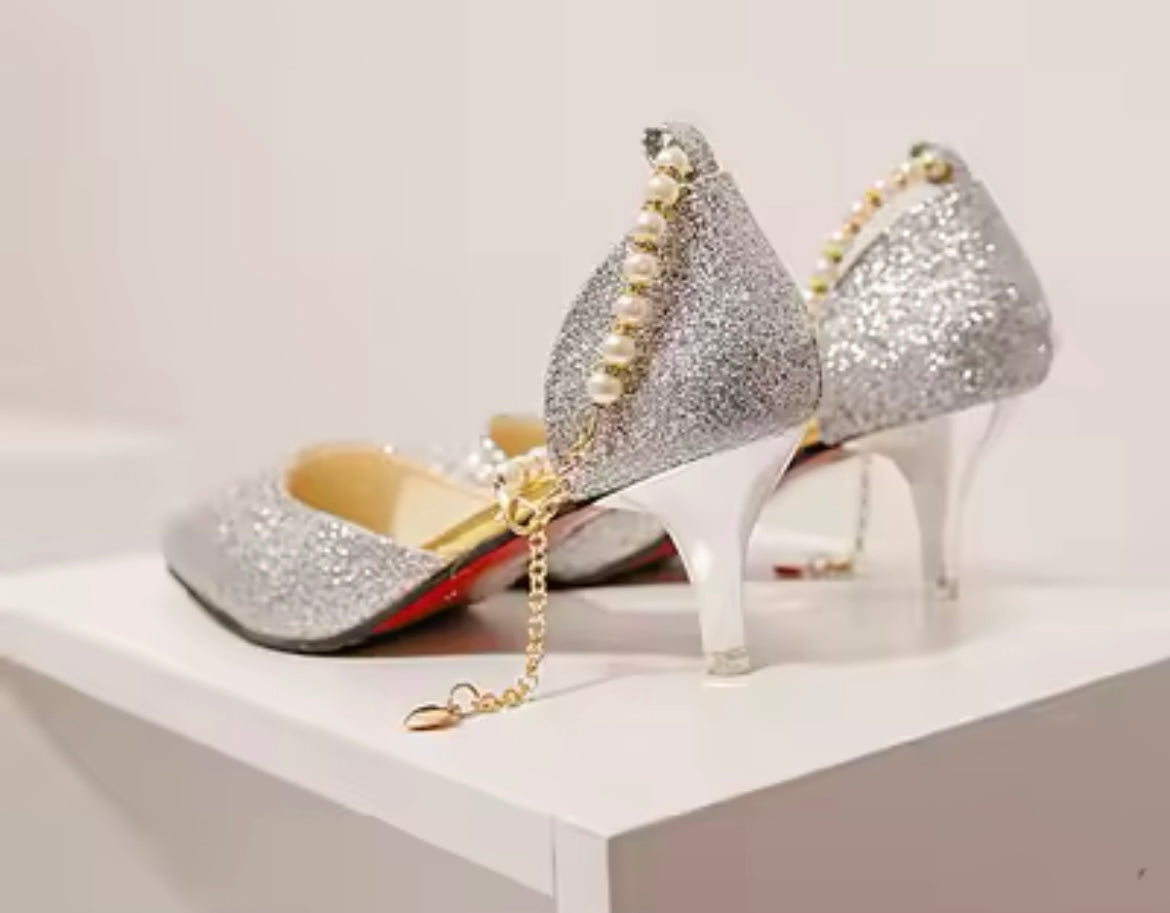 Ariana Bead Heels