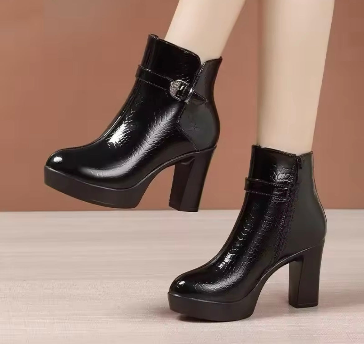 Ebony Ankle Boots