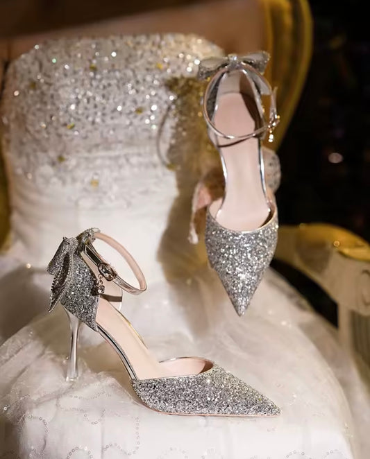 Sally Glitter Pumps