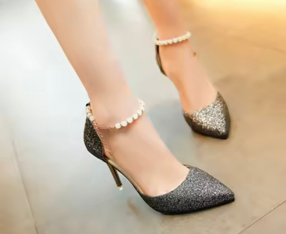 Ariana Bead Heels