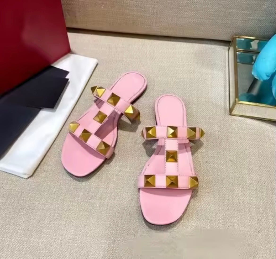 Glenda Stud Sandals