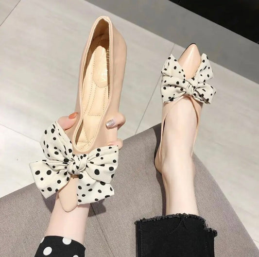 Penelope Bow-Embellished Pumps