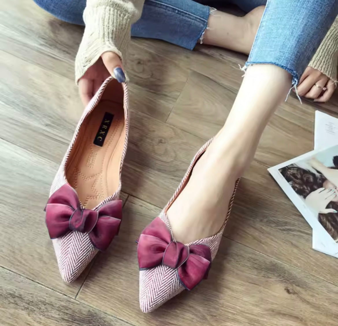 Delia Bow Flats
