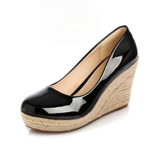 Charlotte Wedge Pumps