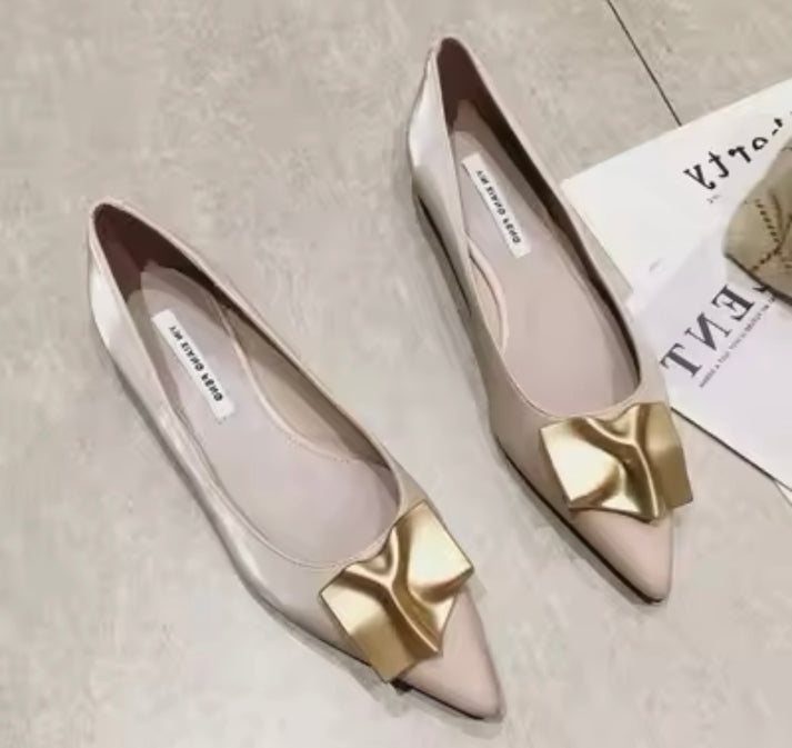 Fiolla Embellished Flat Pumps – Petite Little Feet