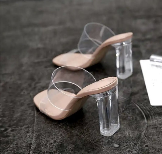 Coco Clear Heels