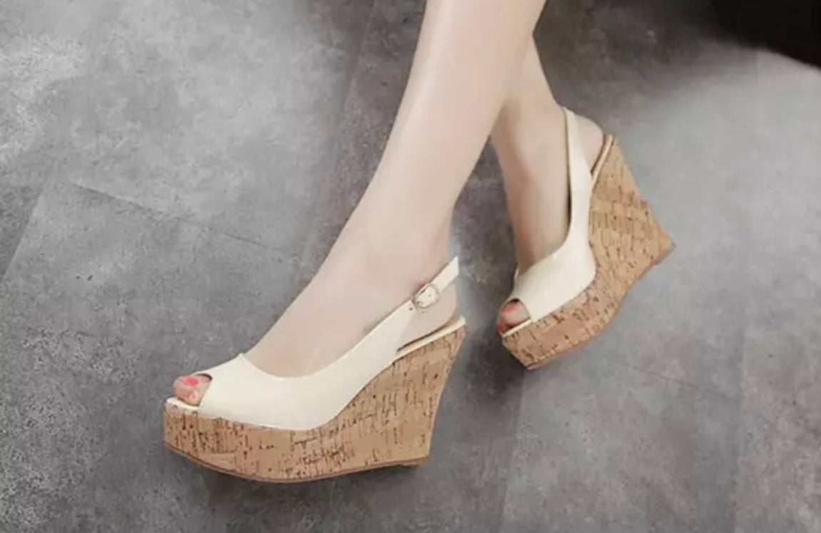 Heels and hot sale wedges